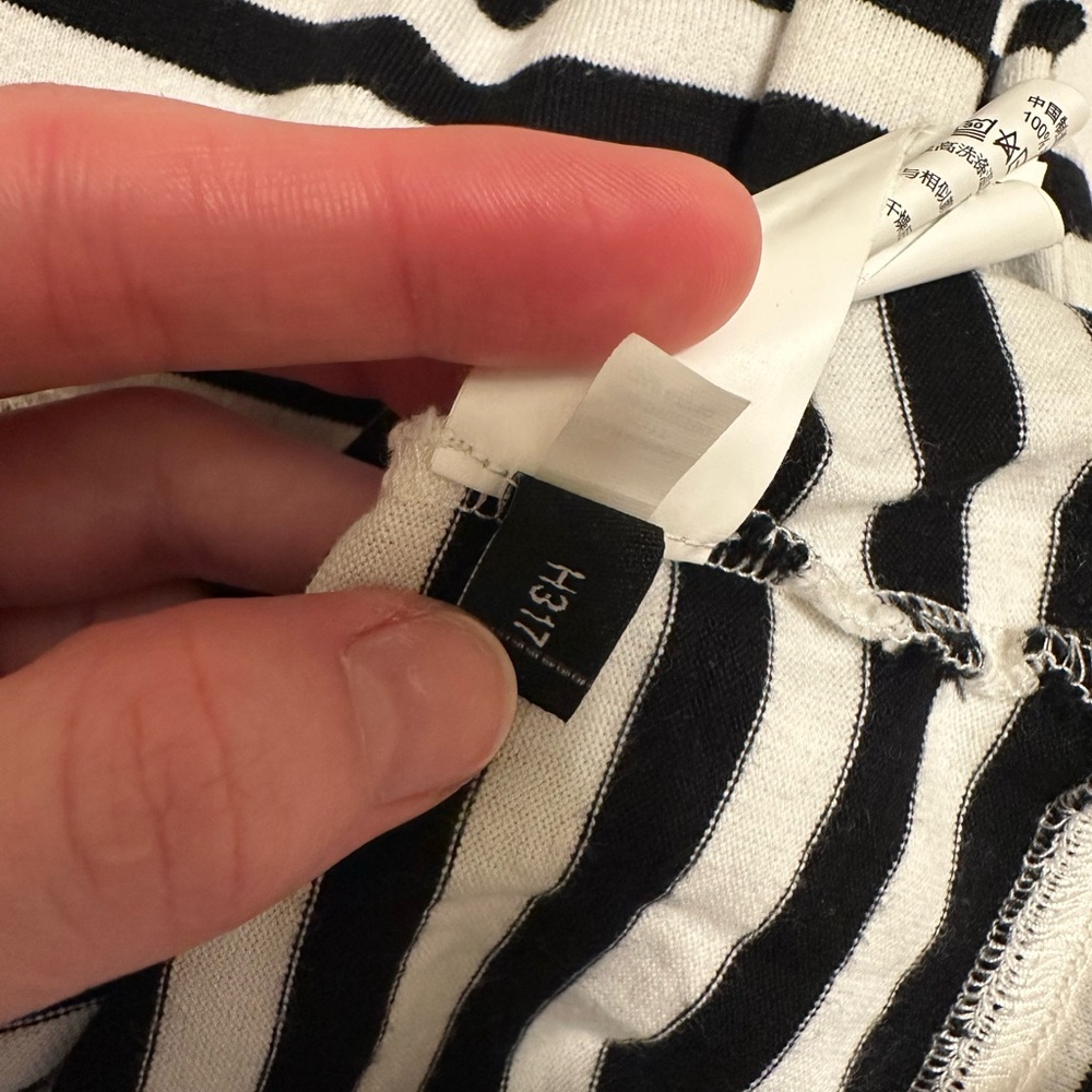 Kate Spade Black and White Striped Top - Picture 10 of 12